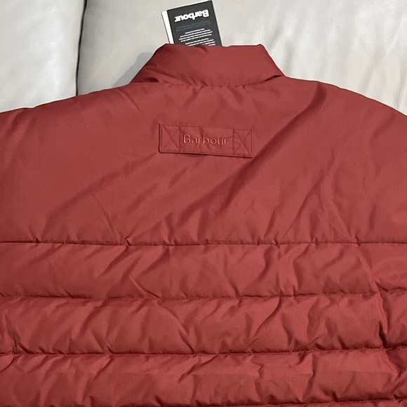 NWT - Barbour Water Repellent Thick Tarben Quilted Unisex Jacket - Men M/Women L - Picture 9 of 12